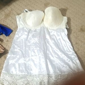 NWT TORRID PLUS SIZE Bridal chemise lingerie